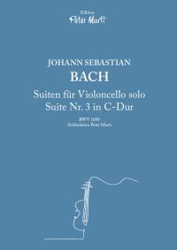 Bach Suite Nr. 3 für Violoncello solo